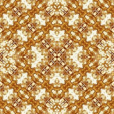 Kusursuz kare soyut desen. Sanat dokusu. Sanat mandala. Simetrik desen