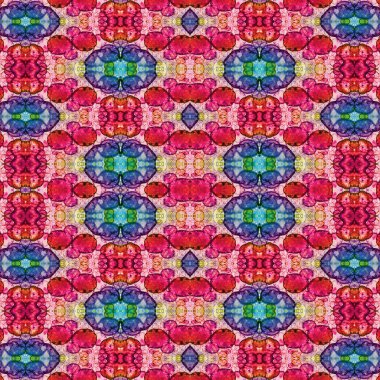 Kusursuz kare soyut desen. Sanat dokusu. Sanat mandala. Simetrik desen