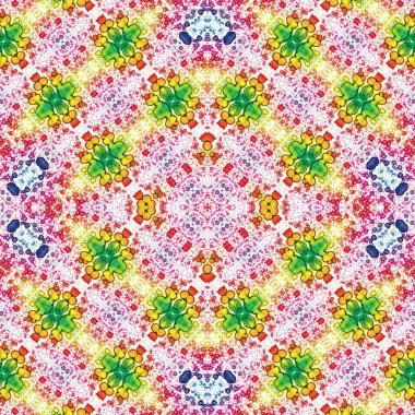 Kusursuz kare soyut desen. Sanat dokusu. Sanat mandala. Simetrik desen