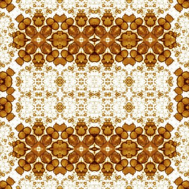 Kusursuz kare soyut desen. Sanat dokusu. Sanat mandala. Simetrik desen