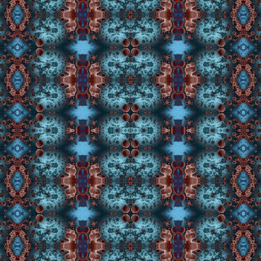 Kusursuz kare soyut desen. Sanat dokusu. Sanat mandala. Simetrik desen