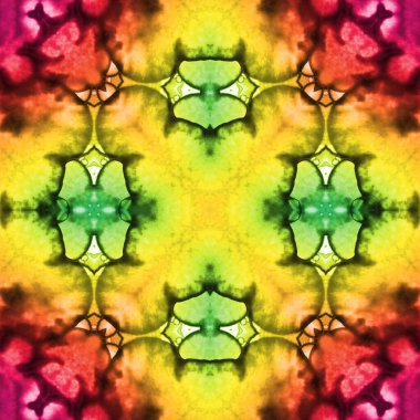 Kusursuz kare soyut desen. Sanat dokusu. Sanat mandala. Simetrik desen