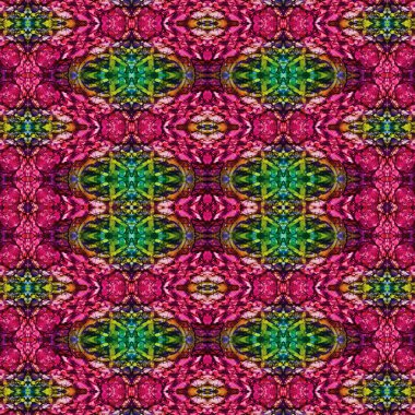 Kusursuz kare soyut desen. Sanat dokusu. Sanat mandala. Simetrik desen