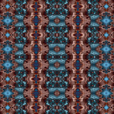 Kusursuz kare soyut desen. Sanat dokusu. Sanat mandala. Simetrik desen