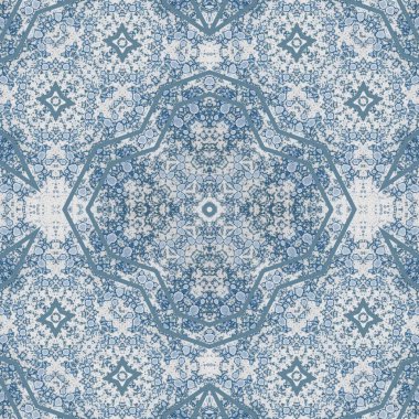 Kusursuz kare soyut desen. Sanat dokusu. Sanat mandala. Simetrik desen