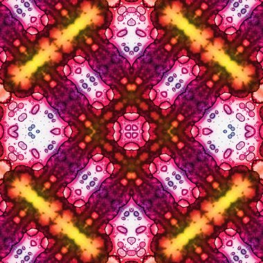 Kusursuz kare soyut desen. Sanat dokusu. Sanat mandala. Simetrik desen