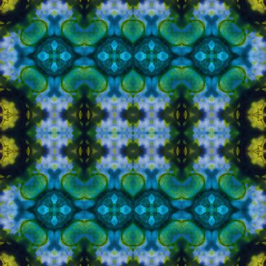 Kusursuz kare soyut desen. Sanat dokusu. Sanat mandala. Simetrik desen