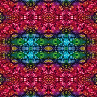 Kusursuz kare soyut desen. Sanat dokusu. Sanat mandala. Simetrik desen