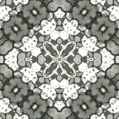 Kusursuz kare soyut desen. Sanat dokusu. Sanat mandala. Simetrik desen