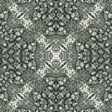 Kusursuz kare soyut desen. Sanat dokusu. Sanat mandala. Simetrik desen