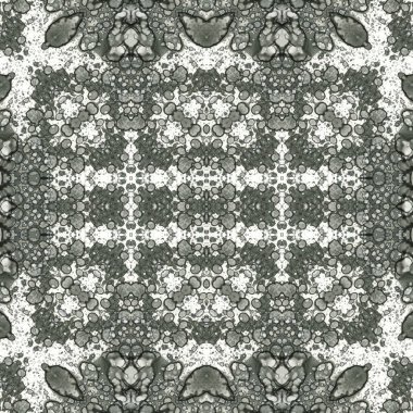 Kusursuz kare soyut desen. Sanat dokusu. Sanat mandala. Simetrik desen