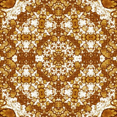 Kusursuz kare soyut desen. Sanat dokusu. Sanat mandala. Simetrik desen