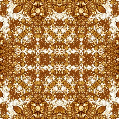 Kusursuz kare soyut desen. Sanat dokusu. Sanat mandala. Simetrik desen