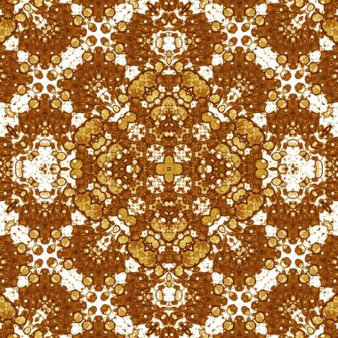 Kusursuz kare soyut desen. Sanat dokusu. Sanat mandala. Simetrik desen