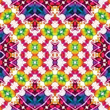 Kusursuz kare soyut desen. Sanat dokusu. Sanat mandala. Simetrik desen