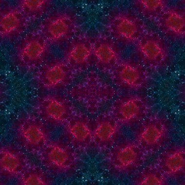 Kusursuz kare soyut desen. Sanat dokusu. Sanat mandala. Simetrik desen