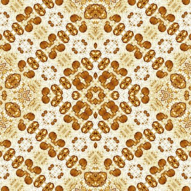 Kusursuz kare soyut desen. Sanat dokusu. Sanat mandala. Simetrik desen