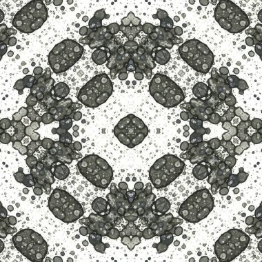 Kusursuz kare soyut desen. Sanat dokusu. Sanat mandala. Simetrik desen