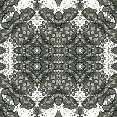 Kusursuz kare soyut desen. Sanat dokusu. Sanat mandala. Simetrik desen