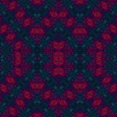 Kusursuz kare soyut desen. Sanat dokusu. Sanat mandala. Simetrik desen