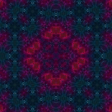 Kusursuz kare soyut desen. Sanat dokusu. Sanat mandala. Simetrik desen