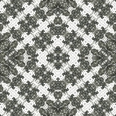 Kusursuz kare soyut desen. Sanat dokusu. Sanat mandala. Simetrik desen