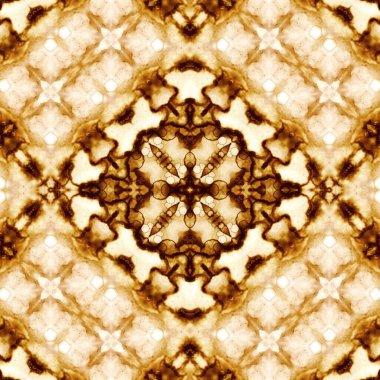 Kusursuz kare soyut desen. Sanat dokusu. Sanat mandala. Simetrik desen