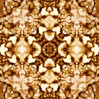 Kusursuz kare soyut desen. Sanat dokusu. Sanat mandala. Simetrik desen