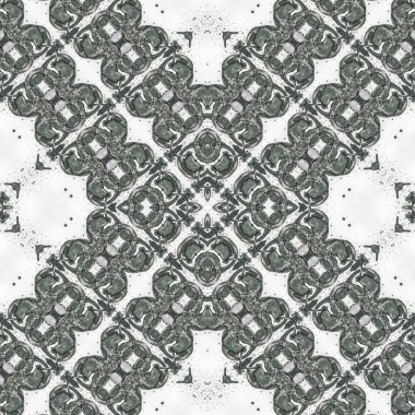 Kusursuz kare soyut desen. Sanat dokusu. Sanat mandala. Simetrik desen