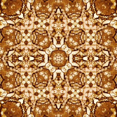 Kusursuz kare soyut desen. Sanat dokusu. Sanat mandala. Simetrik desen