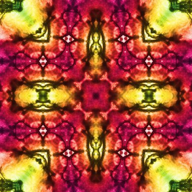 Kusursuz kare soyut desen. Sanat dokusu. Sanat mandala. Simetrik desen