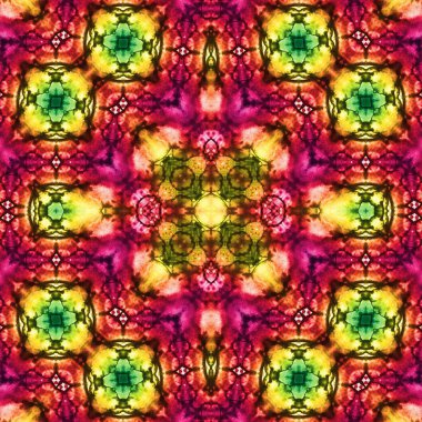 Kusursuz kare soyut desen. Sanat dokusu. Sanat mandala. Simetrik desen