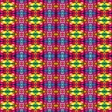 Kusursuz kare soyut desen. Sanat dokusu. Sanat mandala. Simetrik desen