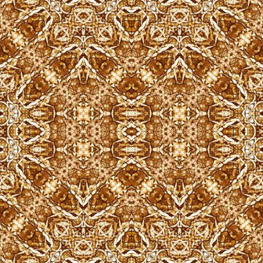 Kusursuz kare soyut desen. Sanat dokusu. Sanat mandala. Simetrik desen