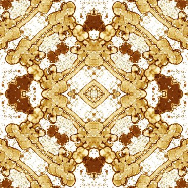 Kusursuz kare soyut desen. Sanat dokusu. Sanat mandala. Simetrik desen