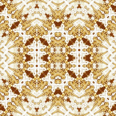 Kusursuz kare soyut desen. Sanat dokusu. Sanat mandala. Simetrik desen