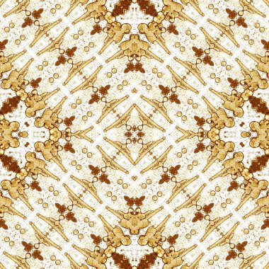 Kusursuz kare soyut desen. Sanat dokusu. Sanat mandala. Simetrik desen