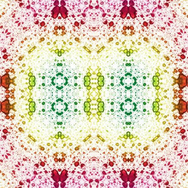 Kusursuz kare soyut desen. Sanat dokusu. Sanat mandala. Simetrik desen