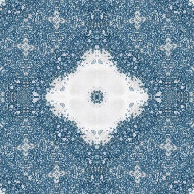 Kusursuz kare soyut desen. Sanat dokusu. Sanat mandala. Simetrik desen