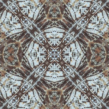 Kusursuz kare soyut desen. Sanat dokusu. Sanat mandala. Simetrik desen