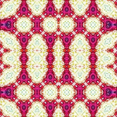 Kusursuz kare soyut desen. Sanat dokusu. Sanat mandala. Simetrik desen