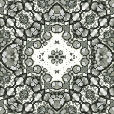 Kusursuz kare soyut desen. Sanat dokusu. Sanat mandala. Simetrik desen