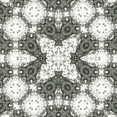 Kusursuz kare soyut desen. Sanat dokusu. Sanat mandala. Simetrik desen