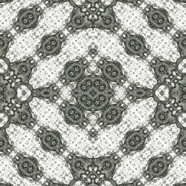 Kusursuz kare soyut desen. Sanat dokusu. Sanat mandala. Simetrik desen