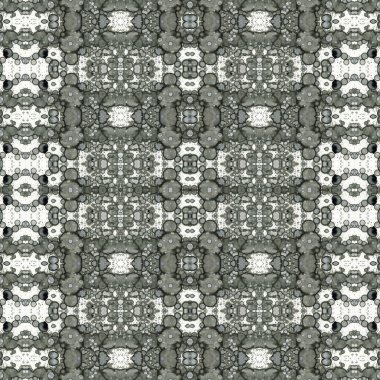 Kusursuz kare soyut desen. Sanat dokusu. Sanat mandala. Simetrik desen