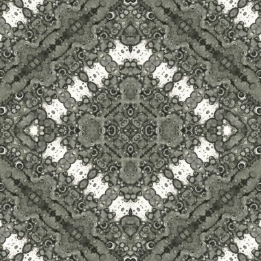 Kusursuz kare soyut desen. Sanat dokusu. Sanat mandala. Simetrik desen