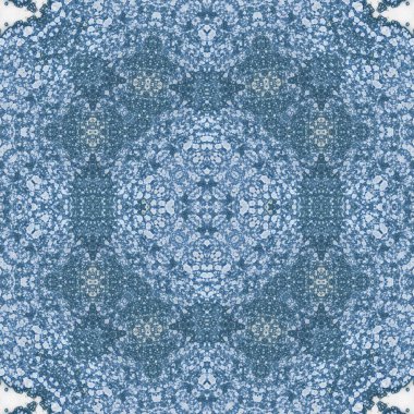 Kusursuz kare soyut desen. Sanat dokusu. Sanat mandala. Simetrik desen