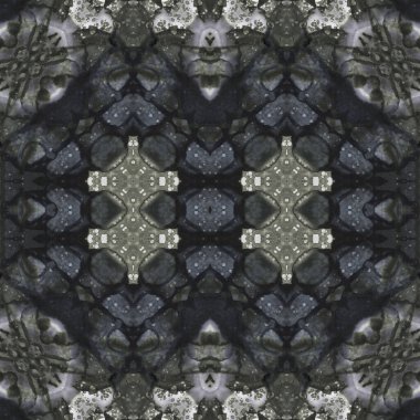 Kusursuz kare soyut desen. Sanat dokusu. Sanat mandala. Simetrik desen