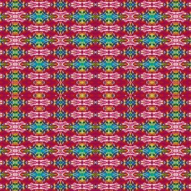 Kusursuz kare soyut desen. Sanat dokusu. Sanat mandala. Simetrik desen