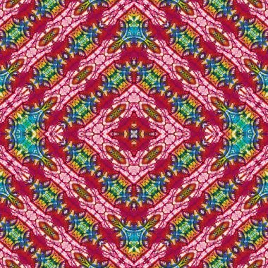 Kusursuz kare soyut desen. Sanat dokusu. Sanat mandala. Simetrik desen